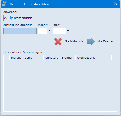 Überstunden ausbezahlen