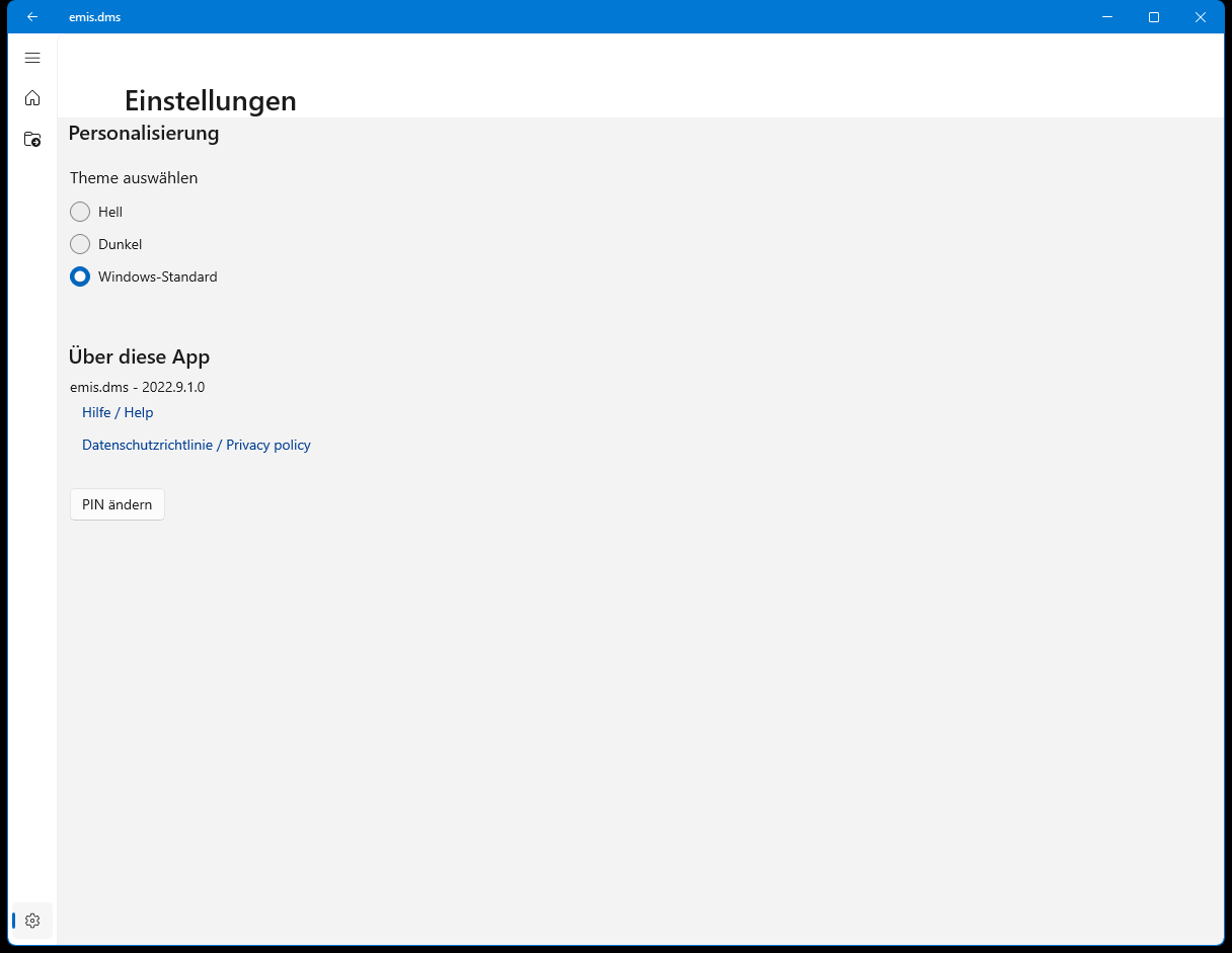 Einstellungen