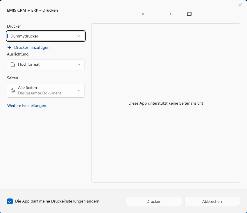 Druckdialog