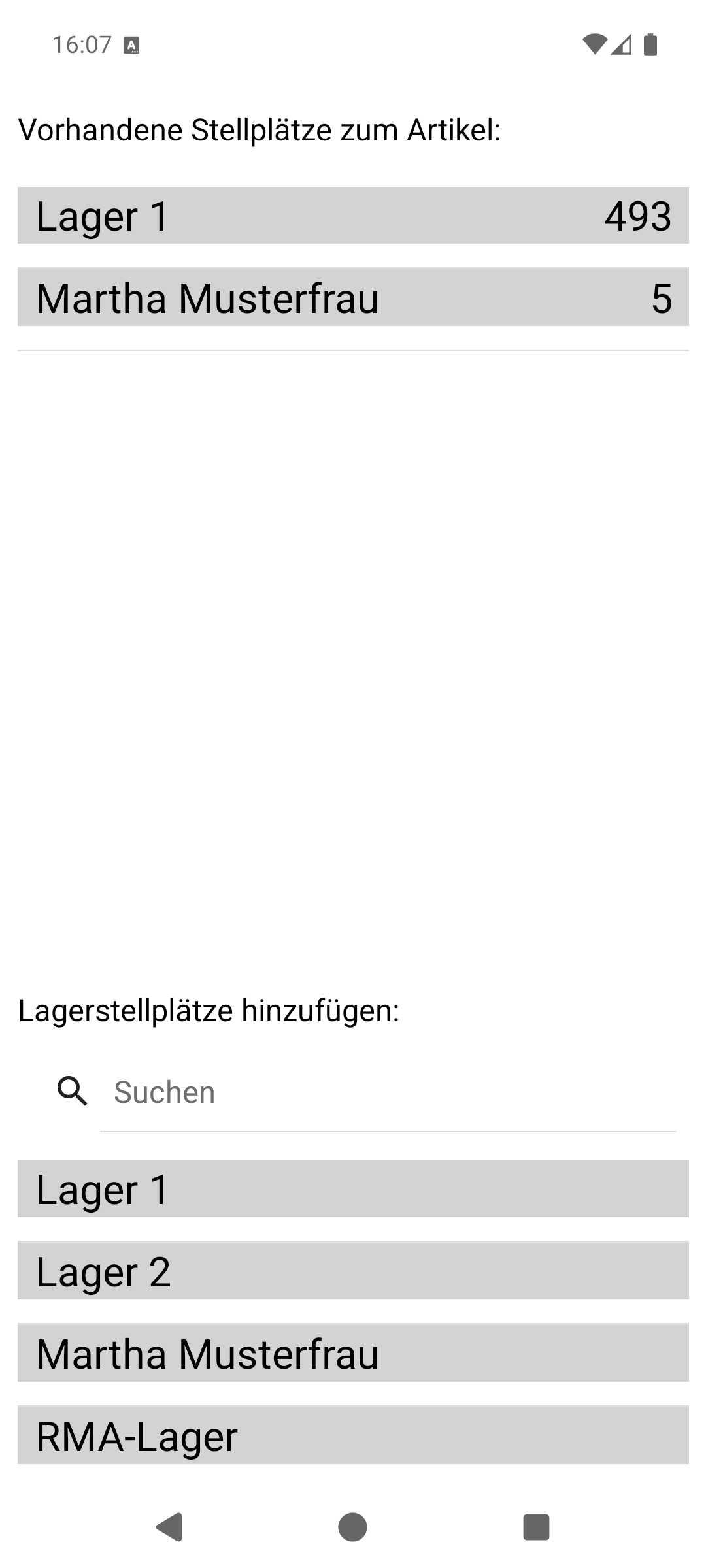 Stellplätze