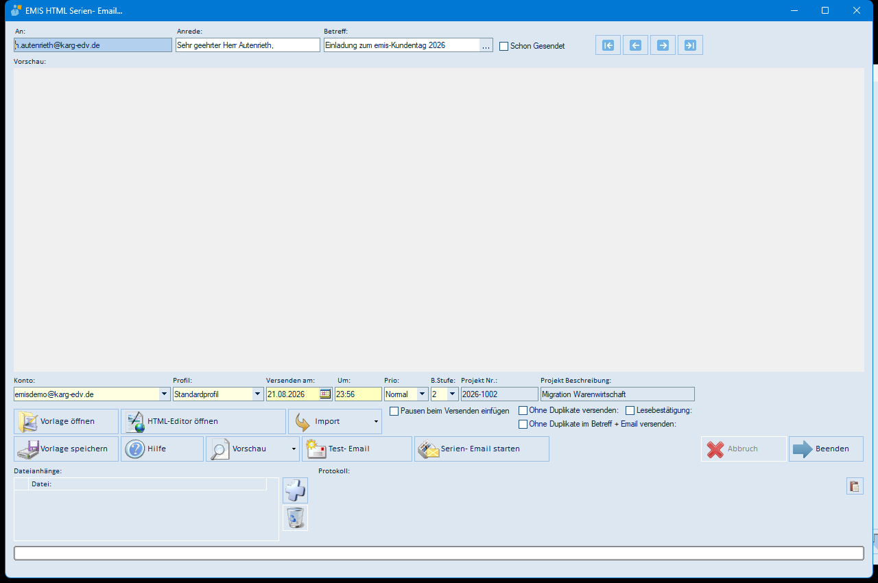 HTML-E-Mail-Editor
