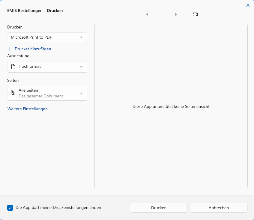 Druckdialog
