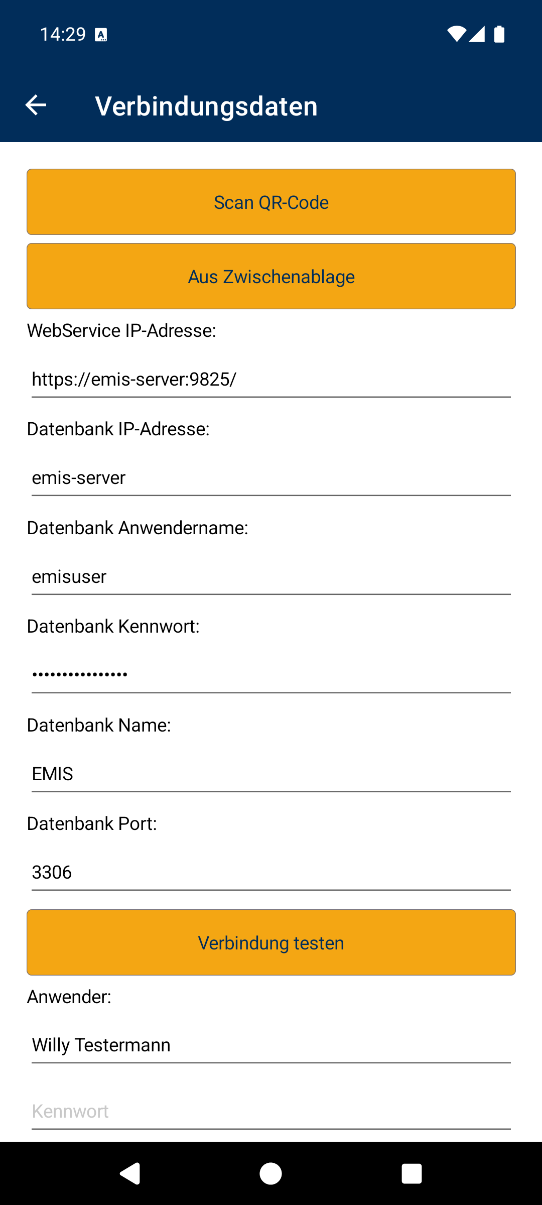 DB-Verbindung