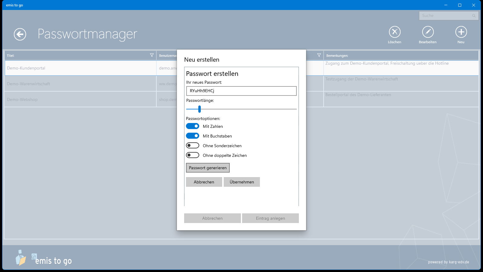 Passwortgenerator