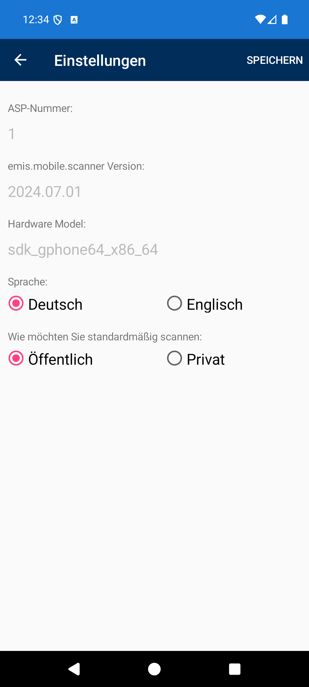Einstellungen