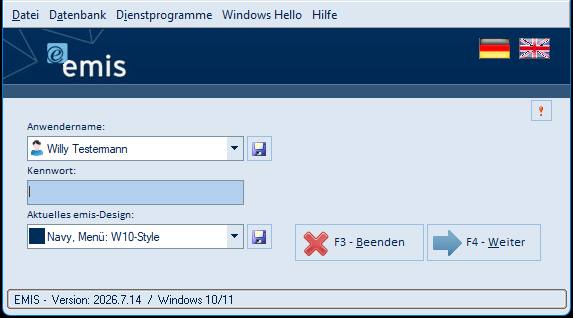 Warnung bei Zeitdifferenz
