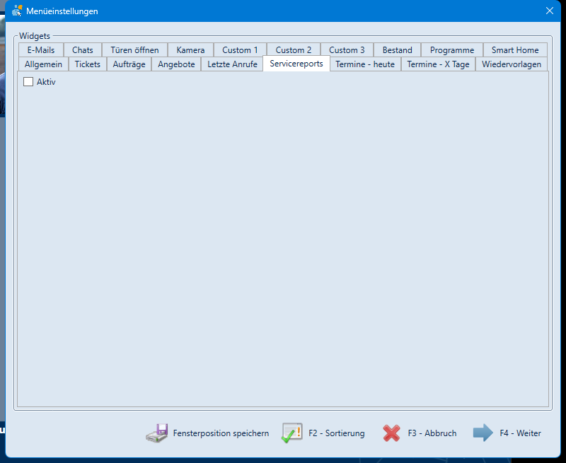 Reiter Servicereports