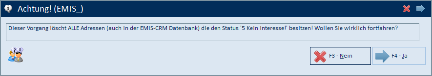 Sicherheitsabfrage Löschen