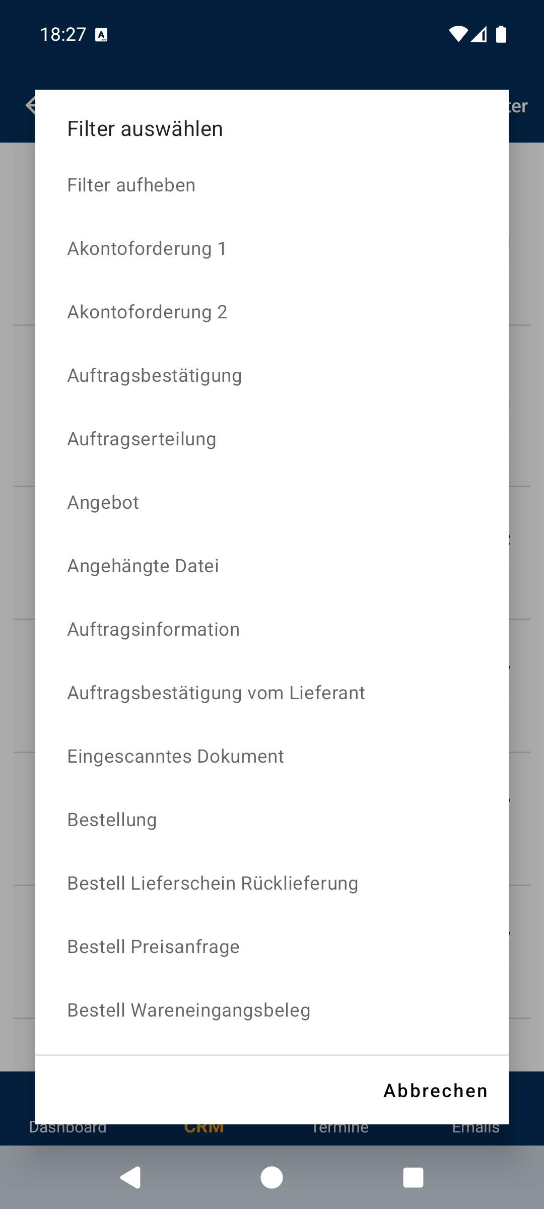 Korrespondenz-Filter