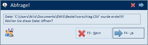 Export CSV