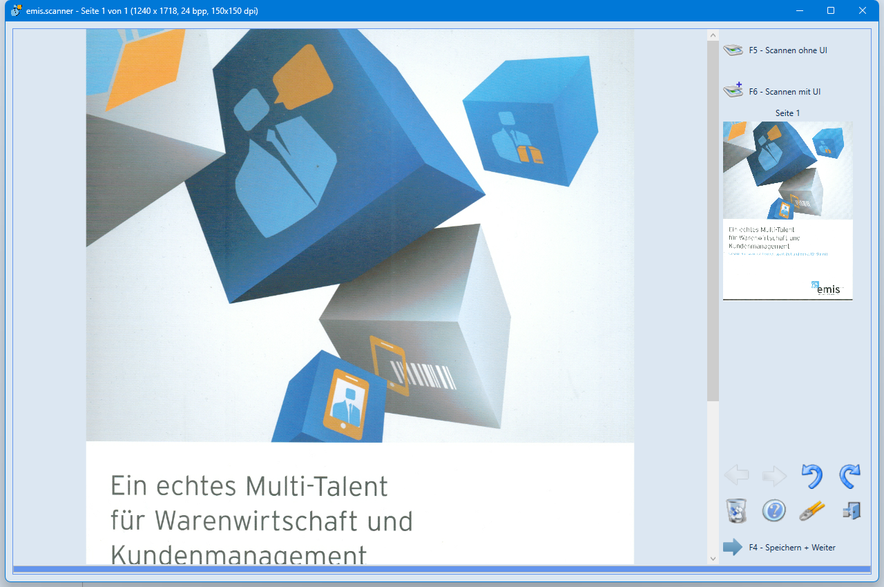 Scan-Programm