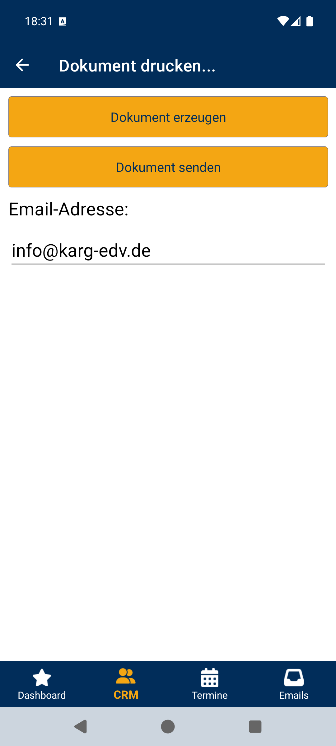 Dokument drucken
