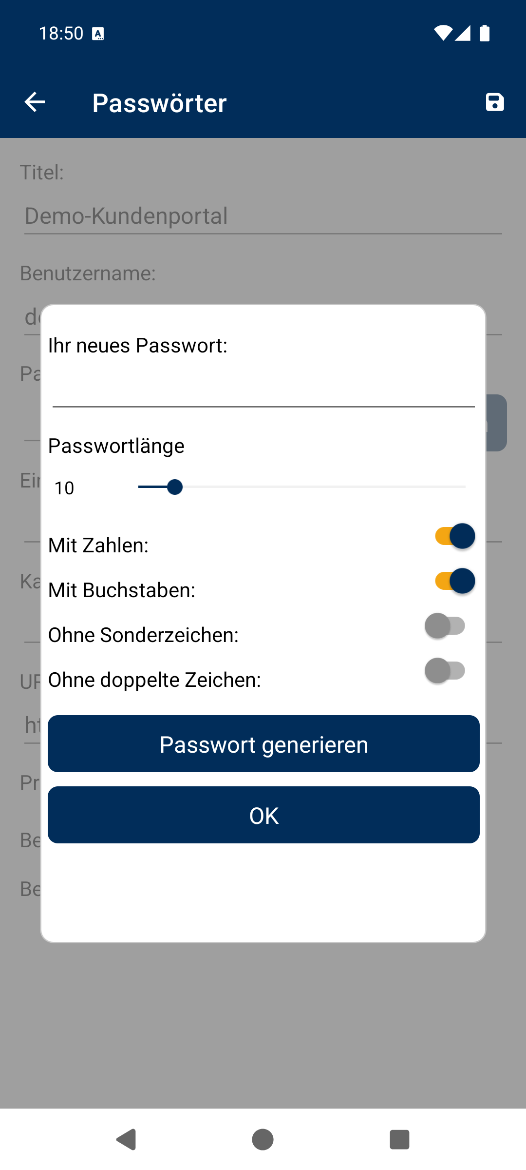 Passwortgenerator