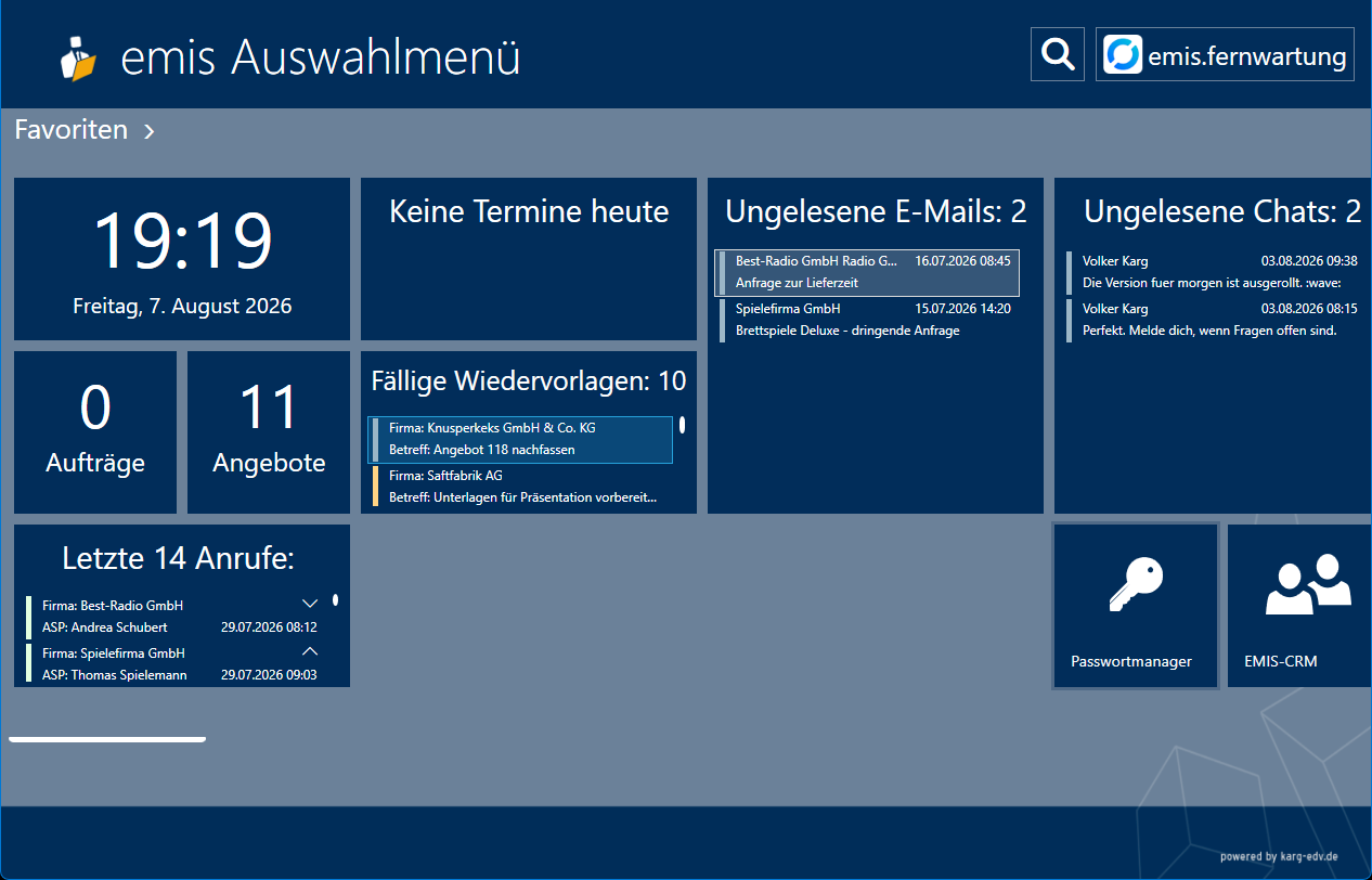 Widget in der Größe „Groß"