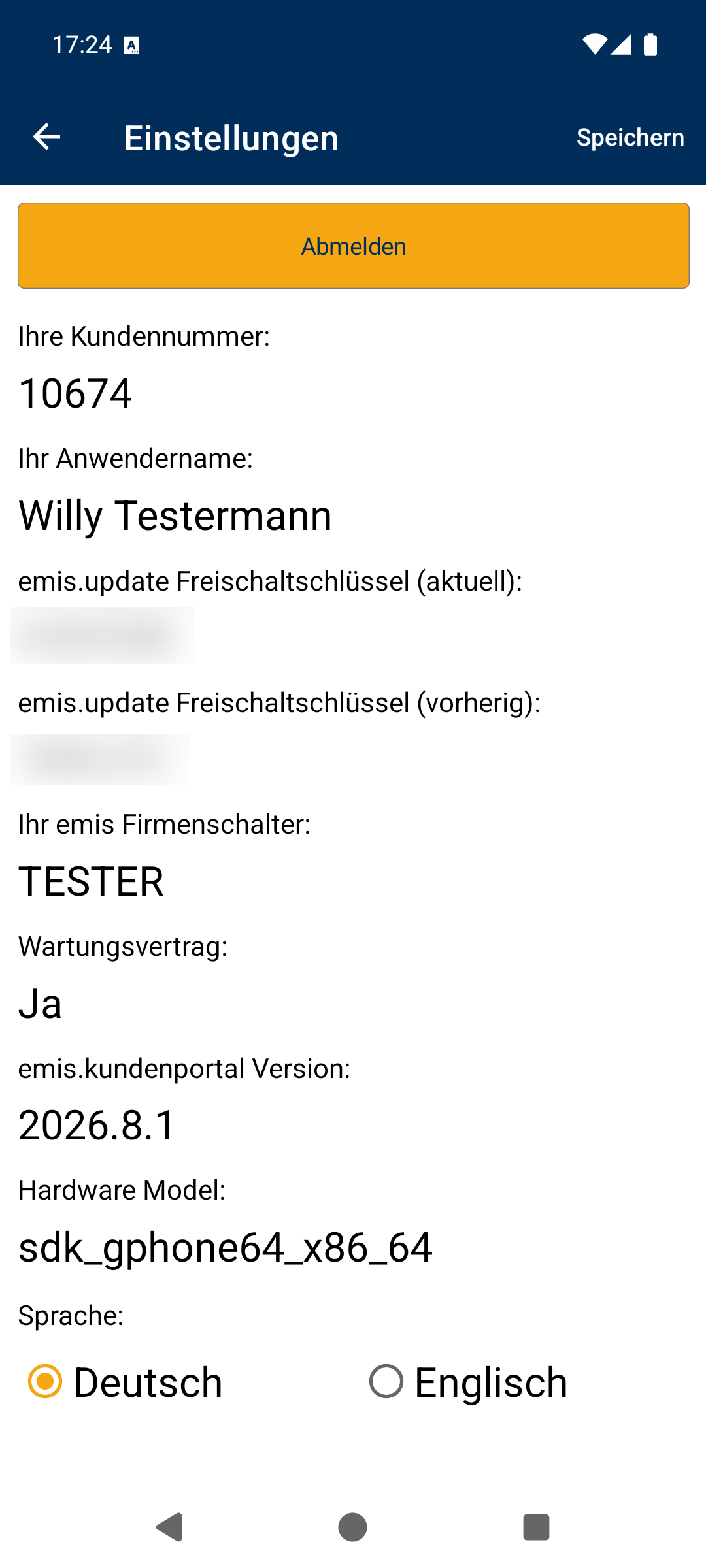 Einstellungen