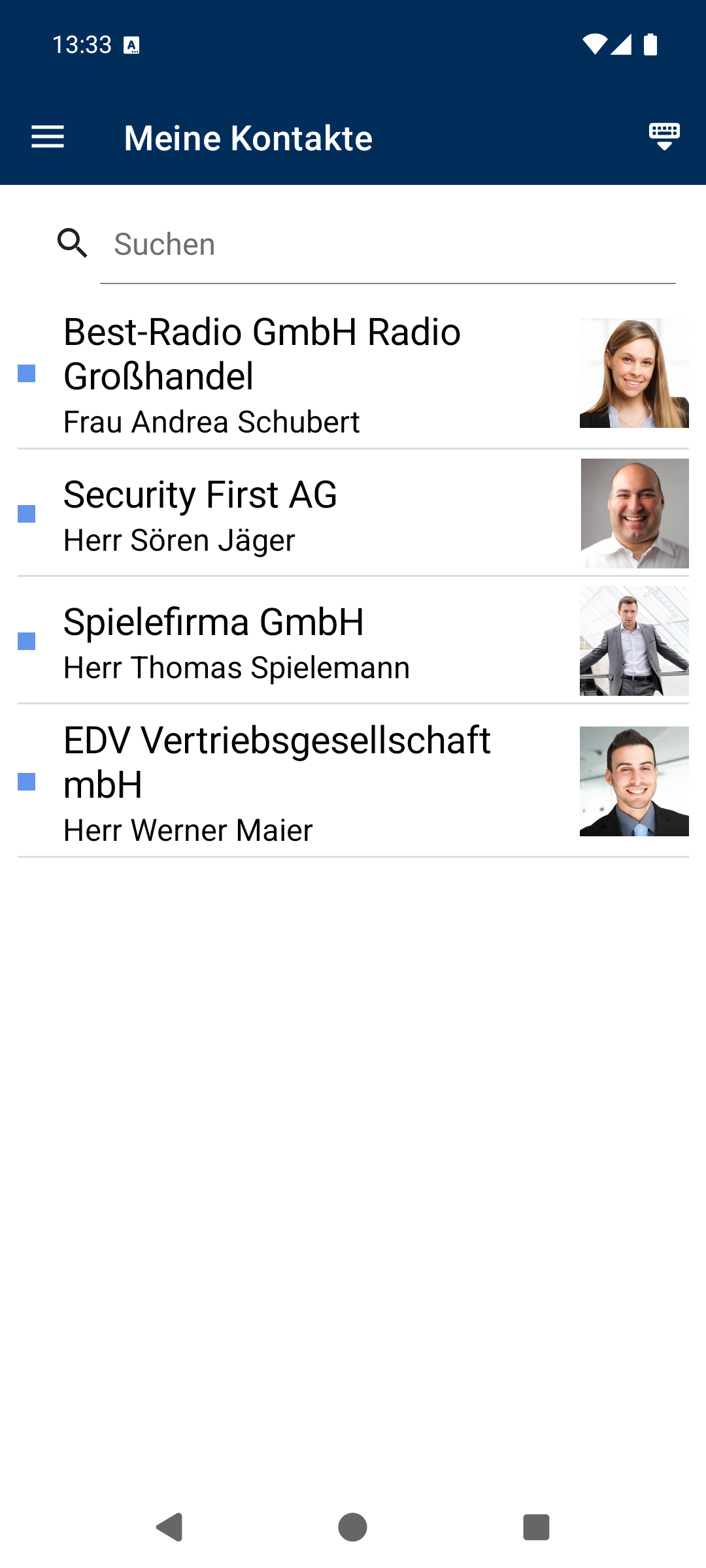Meine Kontakte
