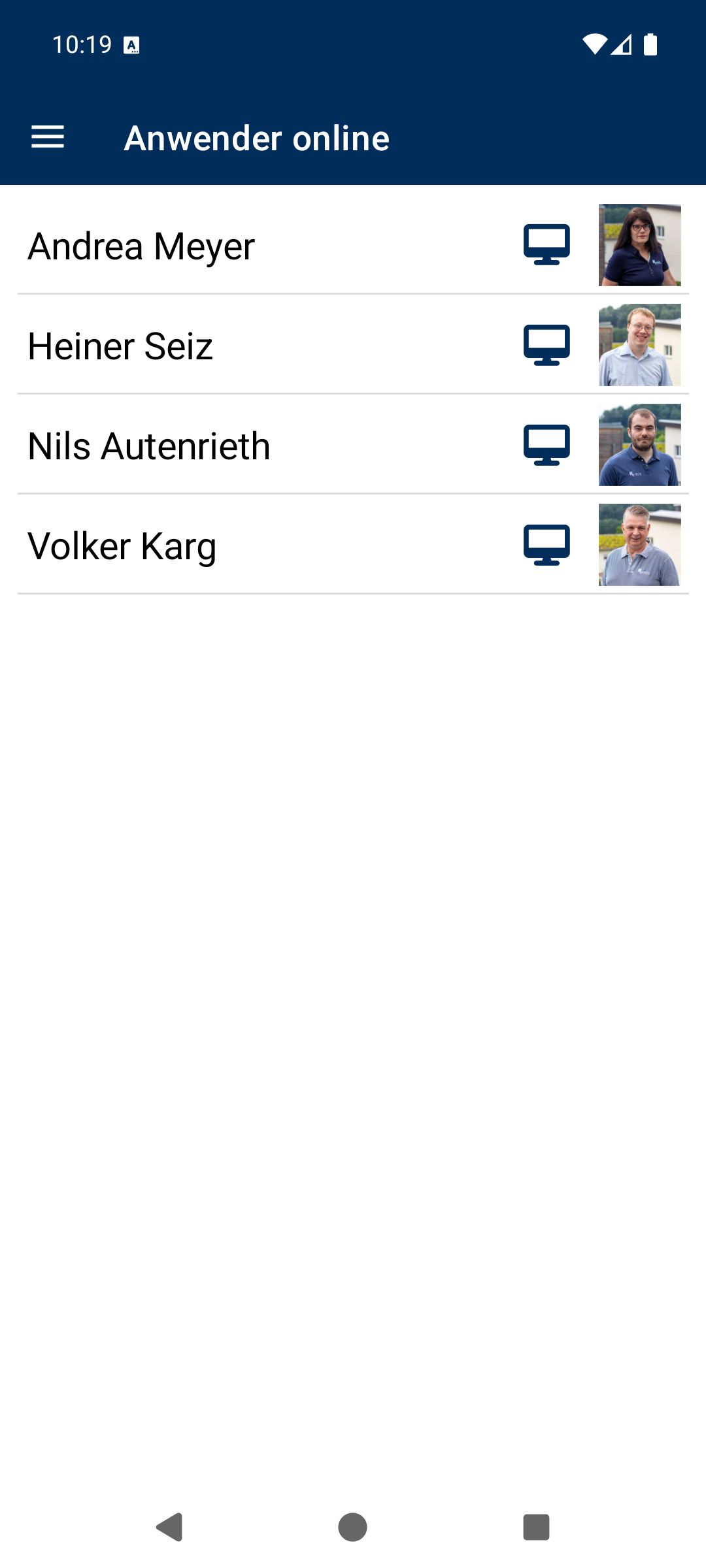 Anwender online