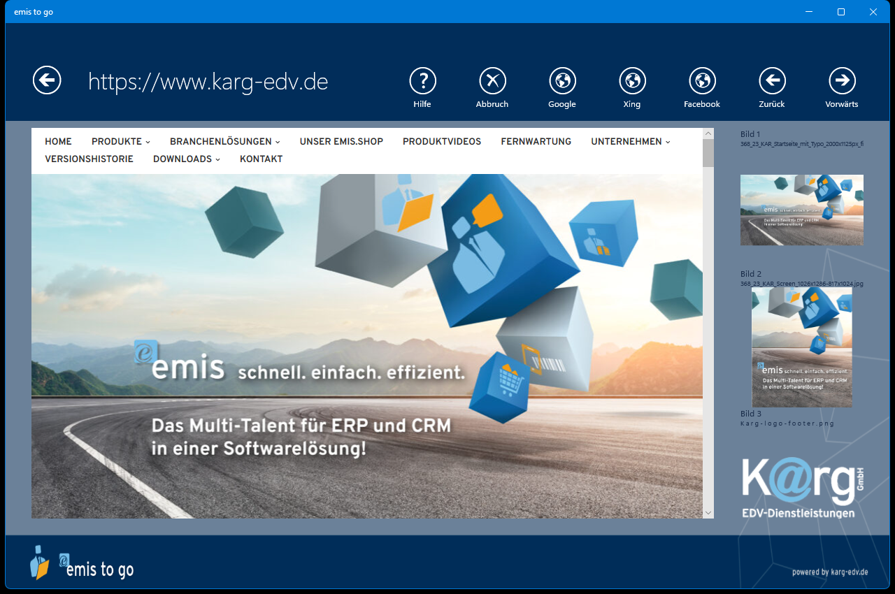 Web-Grafik einbinden