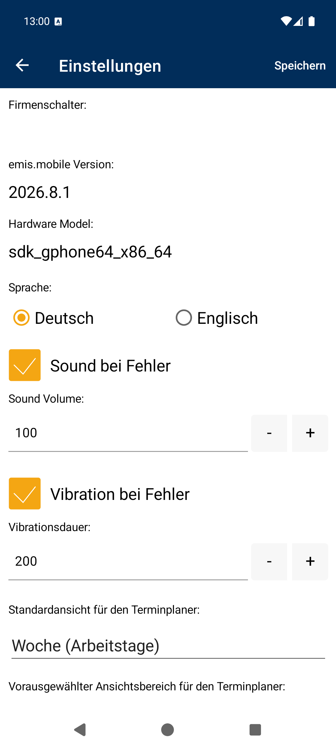Einstellungen