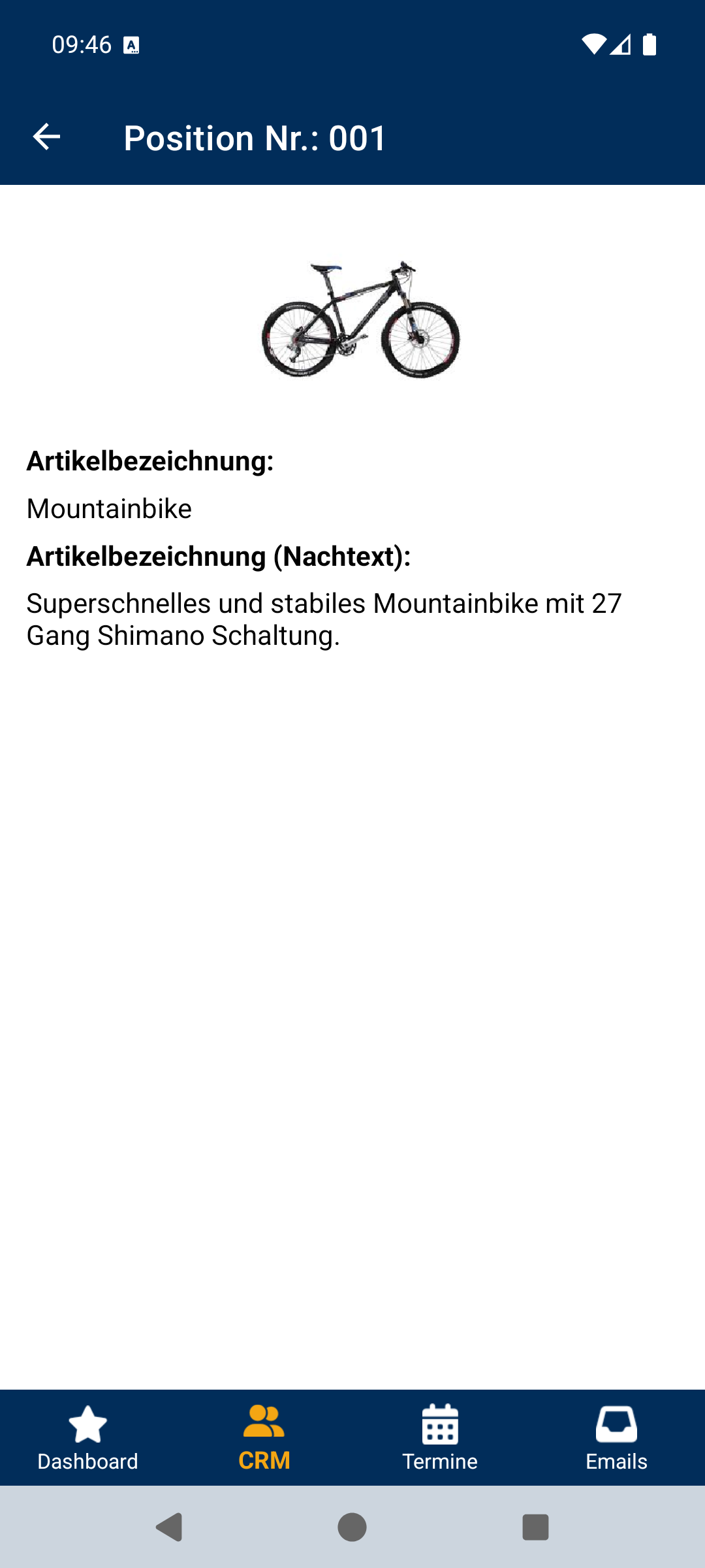 Position – Details