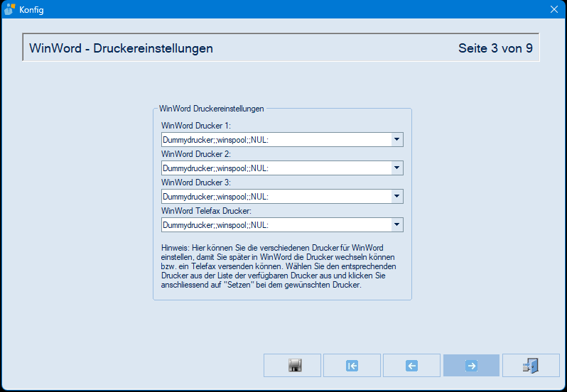 Seite 3 – WinWord-Druckereinstellungen